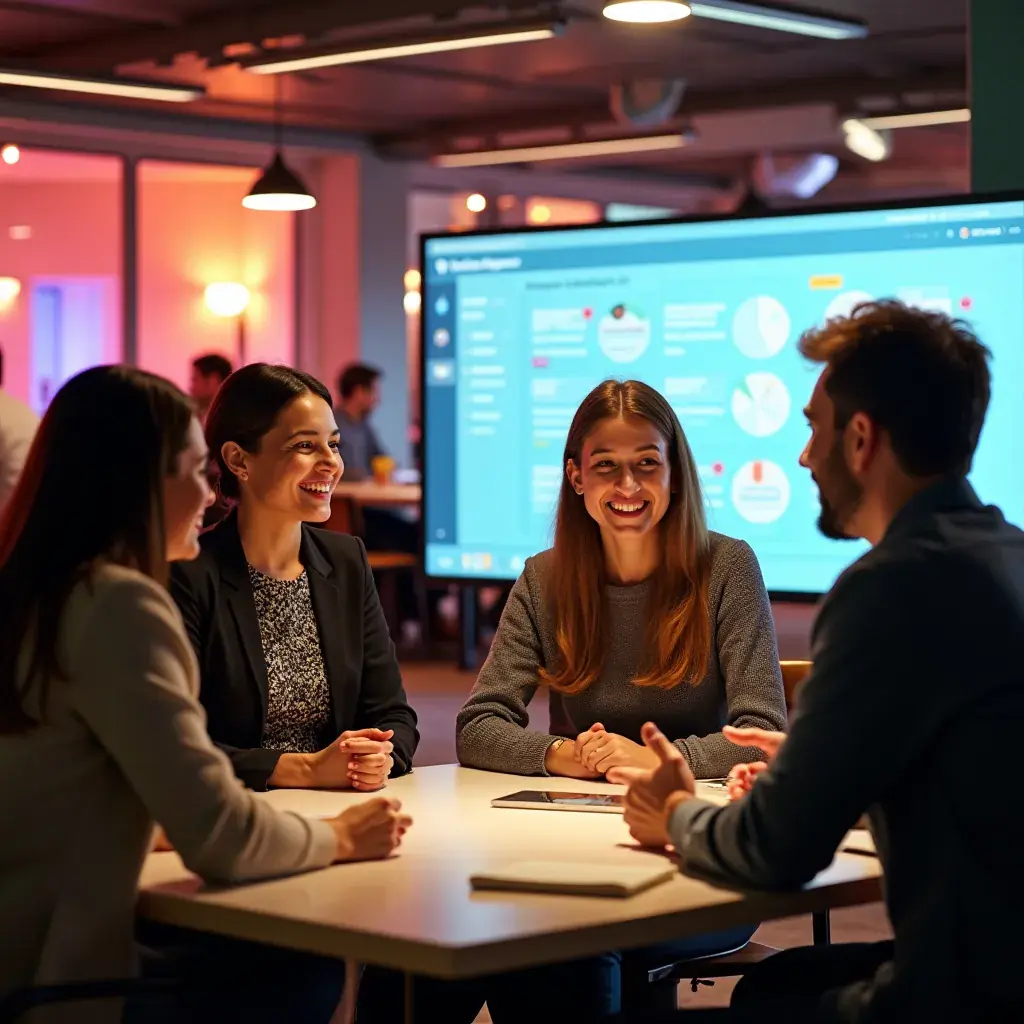 Supporting visual content